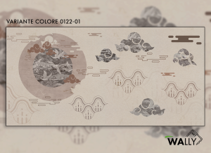 WallyArt tapeta Nuage 0122-01