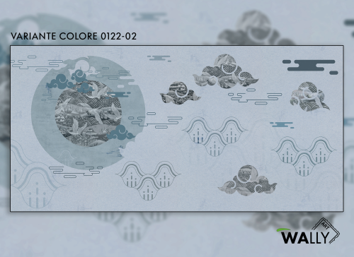 WallyArt tapeta Nuage 0122-02