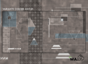 WallyArt tapeta Pitagora 0217-01