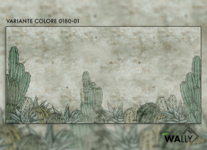 WallyArt tapeta Prickly 0180-01