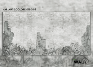 WallyArt tapeta Prickly 0180-02