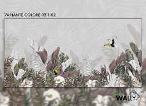 WallyArt tapeta Rachel 0211-02