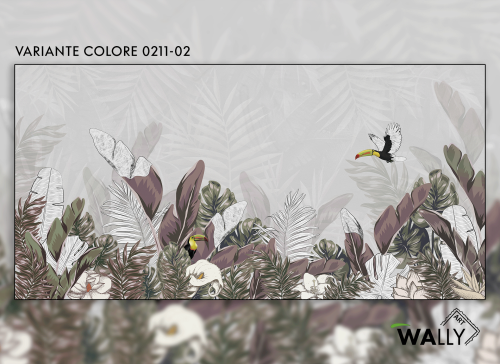 WallyArt tapeta Rachel 0211-02