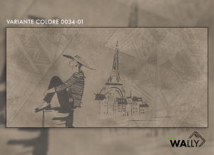WallyArt tapeta Reflections 0034-01