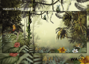 WallyArt tapeta Saba 0153-01