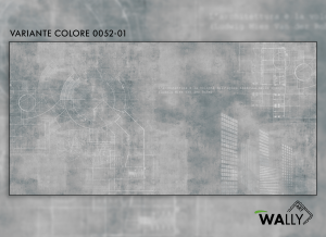 WallyArt tapeta Sketch 0052-01