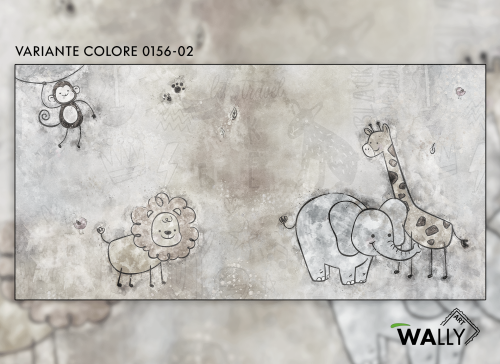 WallyArt tapeta Teddy 0156-02