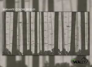 WallyArt tapeta Wood 0031-01