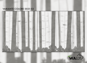 WallyArt tapeta Wood 0031-02