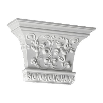 Głowica pilastra dekoracyjnego Gaudi 1.21.007
