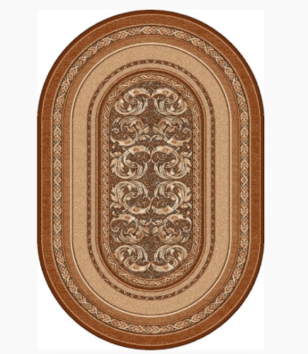 Dywan FD Standard Aralia Jasny Brąz (owal)