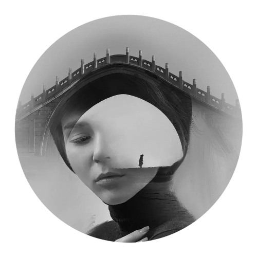 Grafika-Metalic-Art-Bridge-silver.webp