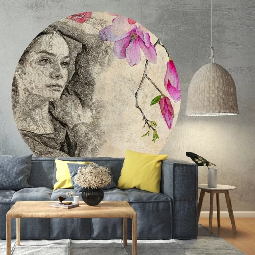 Grafika-Metalic-Art-Dots-Dziewczyna.webp