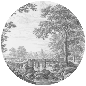 Grafika Metalic Art Holenderski park AW20231005