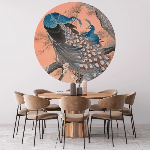 Grafika-Metalic-Art-Japonskie-pawie.webp