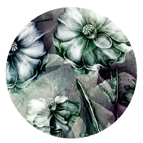 Grafika-Metalic-Art-Dots-Kwiecista-iluzja-dark.webp