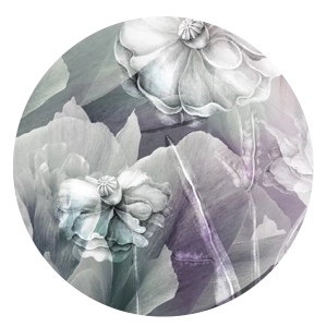 Grafika Metalic Art Dots Kwiecista iluzja violet MA2021015-DOTSviolet