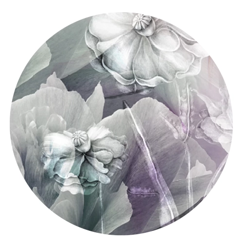 Grafika-Metalic-Art-Dots-Kwiecista-iluzja-violet.webp