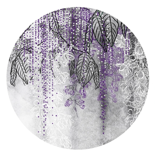 Grafika-Metalic-Art-Dots-Wisteria.webp