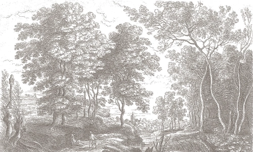 Grafika-Metalic-Art-Lesna-Rycina-Brown.jpg