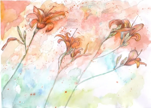 Grafika-Metalic-Art-Lilie-Orange.webp