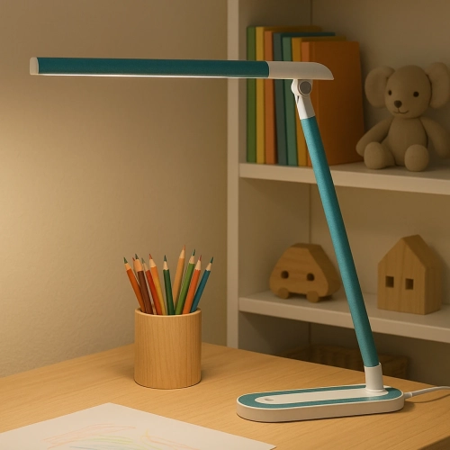 Lampka biurkowa K-MT-206 ZIELONY z serii NIKO