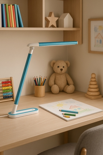 Lampka biurkowa K-MT-206 ZIELONY z serii NIKO