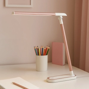 Lampka biurkowa K-MT-206 RÓŻOWY z serii NIKO