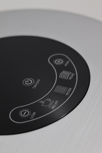 Lampka biurkowa K-BL1221 SREBRNY z serii ALETTE