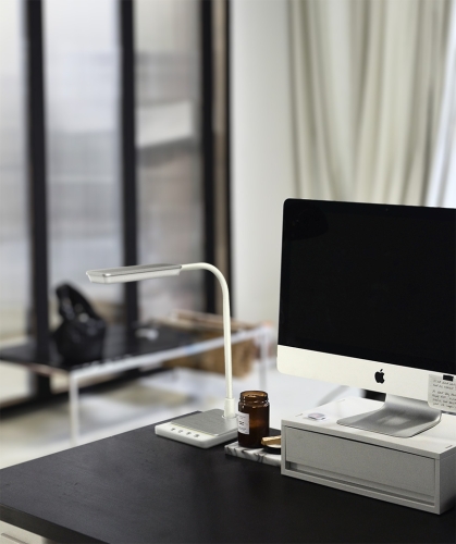 Lampka biurkowa K-BL1027 BIAŁY z serii IKA