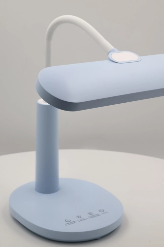 Lampka biurkowa K-BL1521 NIEBIESKI z serii MILO