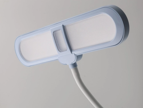 Lampka biurkowa K-BL1521 NIEBIESKI z serii MILO