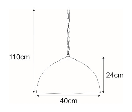 Lampa wisząca K-P161551 z serii SARGAN