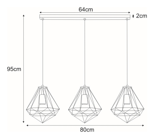 Lampa wisząca K-4004 z serii MARKO