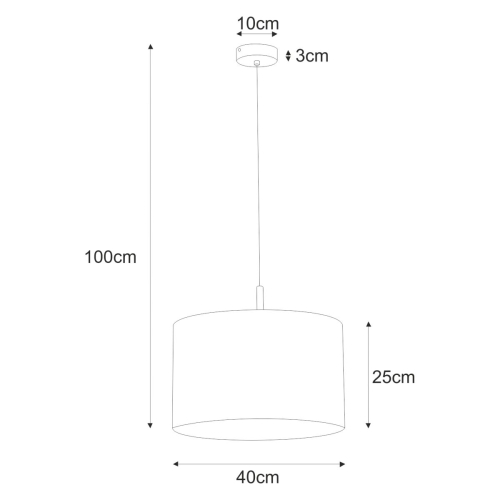 Lampa wisząca K-4320 z serii SIMONE BLACK