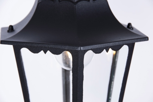 Lampa ogrodowa wisząca K-5006H CZARNY z serii LOZANA