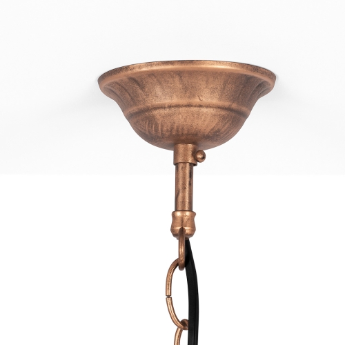 Lampa ogrodowa wisząca K-8126 CZARNY/ZŁOTY z serii BOSTON