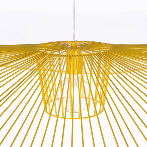 Lampa wisząca KP-21 ŻÓŁTY z serii KAPELUSZ