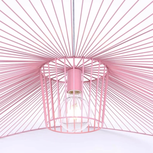 Lampa wisząca KP-21 RÓŻOWY z serii KAPELUSZ