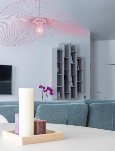 Lampa wisząca KP-21 RÓŻOWY z serii KAPELUSZ