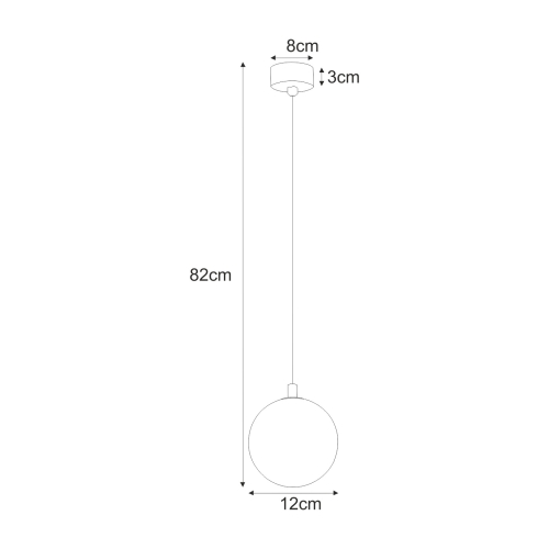 Lampa wisząca K-5555 z serii DORI
