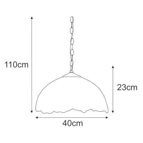Lampa wisząca K-P16814 z serii SUNFLOWER