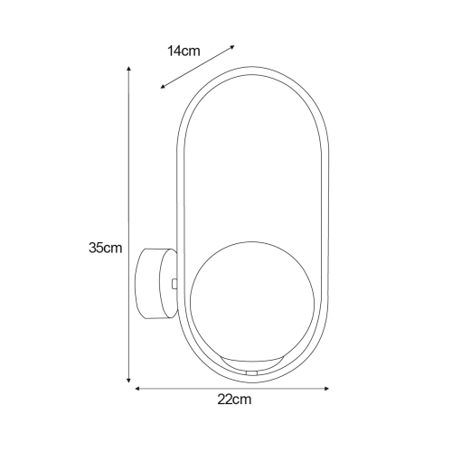 Kinkiet K-5125 z serii VENTA