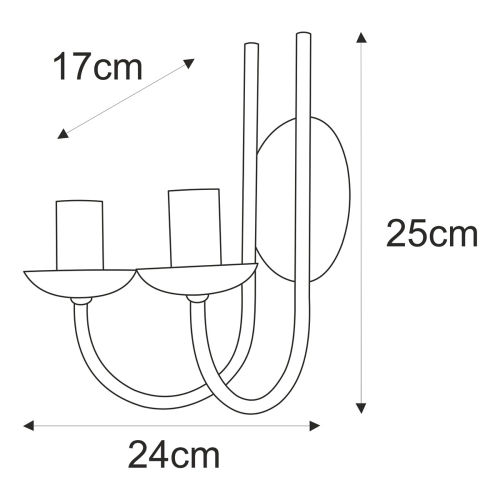 Kinkiet K-4973 z serii HARIS