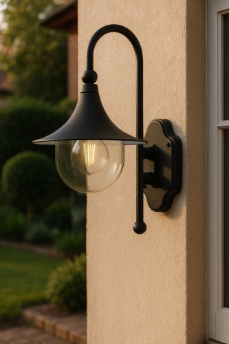 Kinkiet K-8130 CZARNY z serii BOSTON