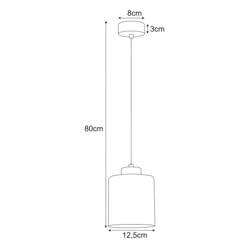 Lampa wisząca K-5810 z serii VANES