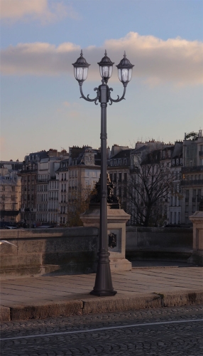 Lampa ogrodowa stojąca K-7007A2/3N CZARNY z serii VASCO