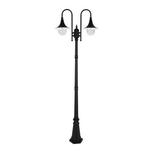 Lampa ogrodowa stojąca K-8132 CZARNY z serii BOSTON