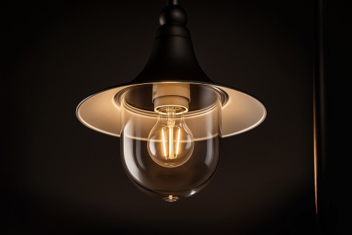 Lampa ogrodowa stojąca K-8132 CZARNY z serii BOSTON