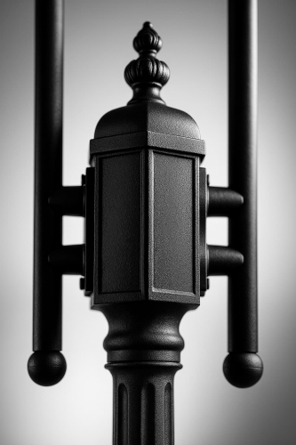 Lampa ogrodowa stojąca K-8132 CZARNY z serii BOSTON